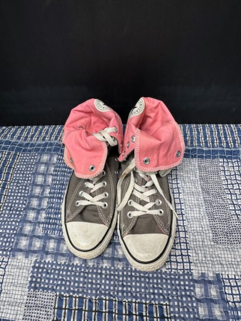 Converse All Star XX-HI Fold Down Woman's Size 8 (Men's 6) - Picture 9 of 12